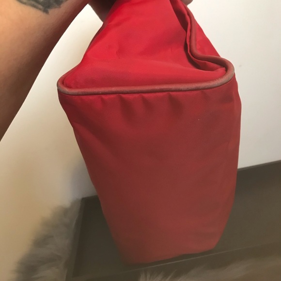 💯% Authentic Moschino Red Clutch Cosmetic Handbag - Picture 6 of 16